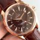 Replica Swiss Omega Seamaster GMT 150M Watch Rose Gold Coffee Brown Version (4)_th.jpg